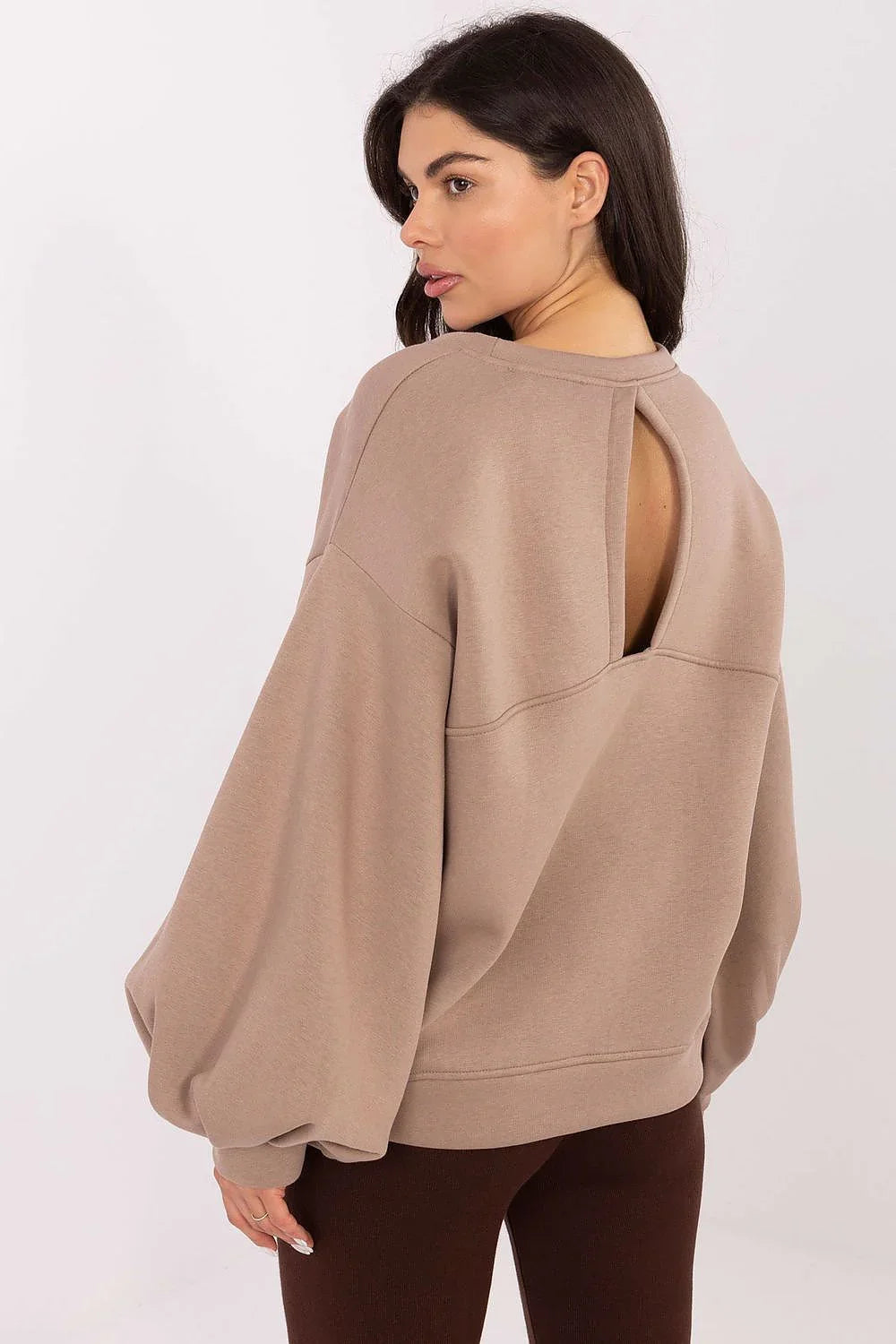 Women's Sweatshirt - Crew-neck With Regular Fit