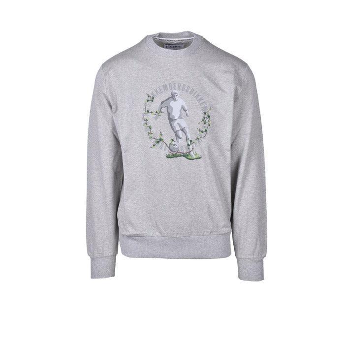 Sweatshirt - Printed Bikkembergs Men Sweatshirt - Grey - Sweatshirts - Guocali