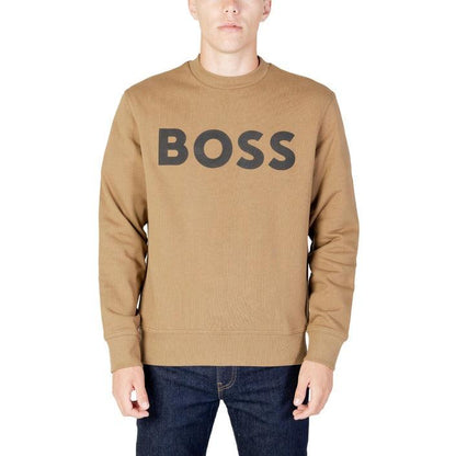 Sweatshirt - Printed Boss Men Sweatshirt - Black - Sweatshirts - Guocali