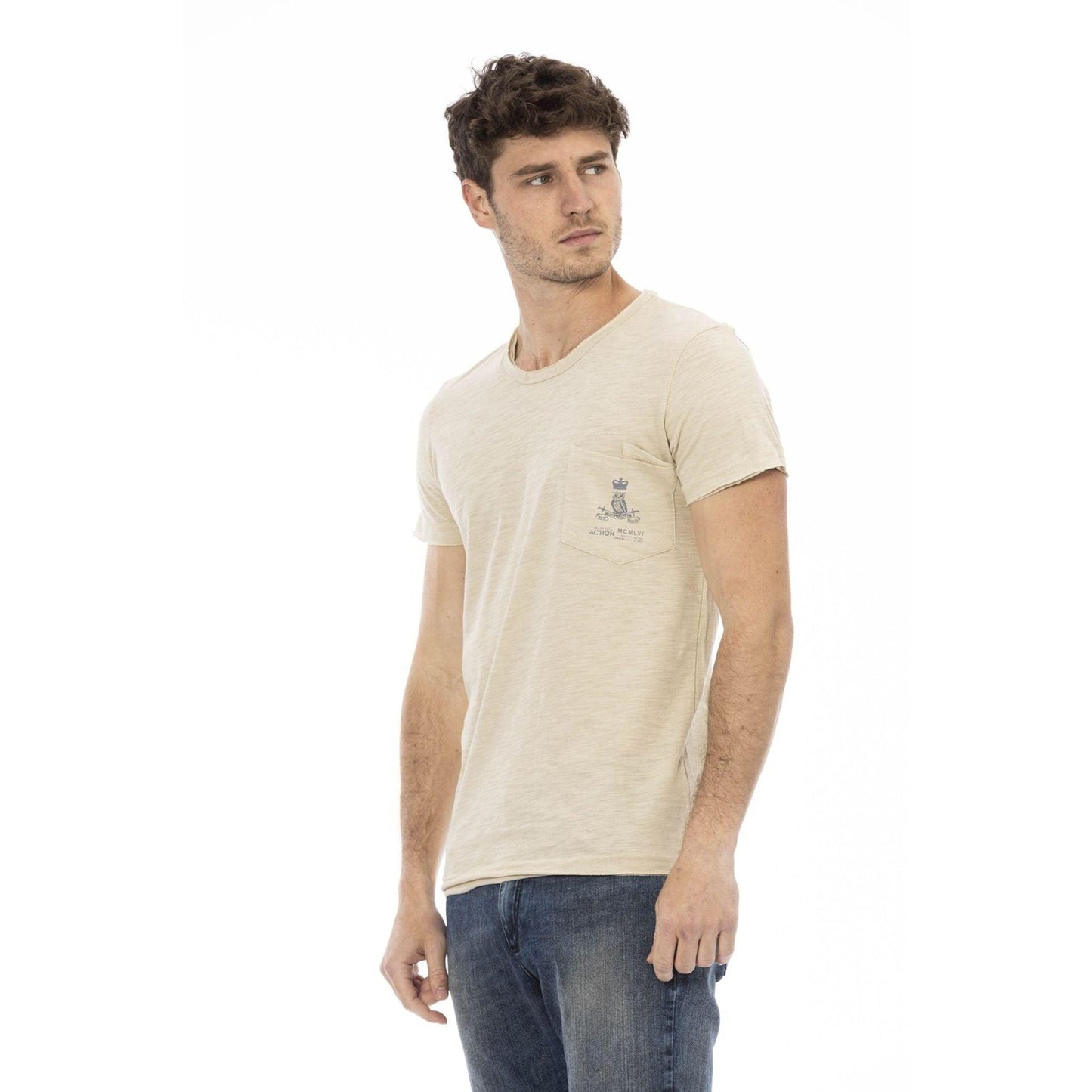 Trussardi Action Men T-shirts - Brown Brand T-shirts - T-Shirt - Guocali