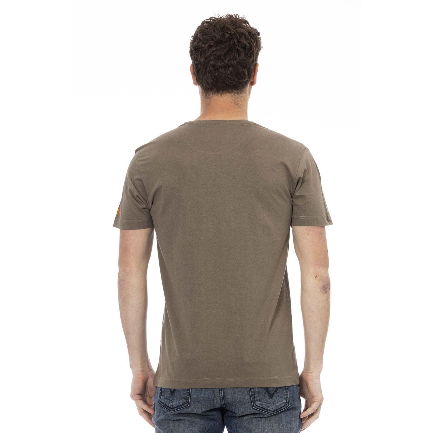 Trussardi Action Men T-shirts - Brown Brand T-shirts - T-Shirt - Guocali