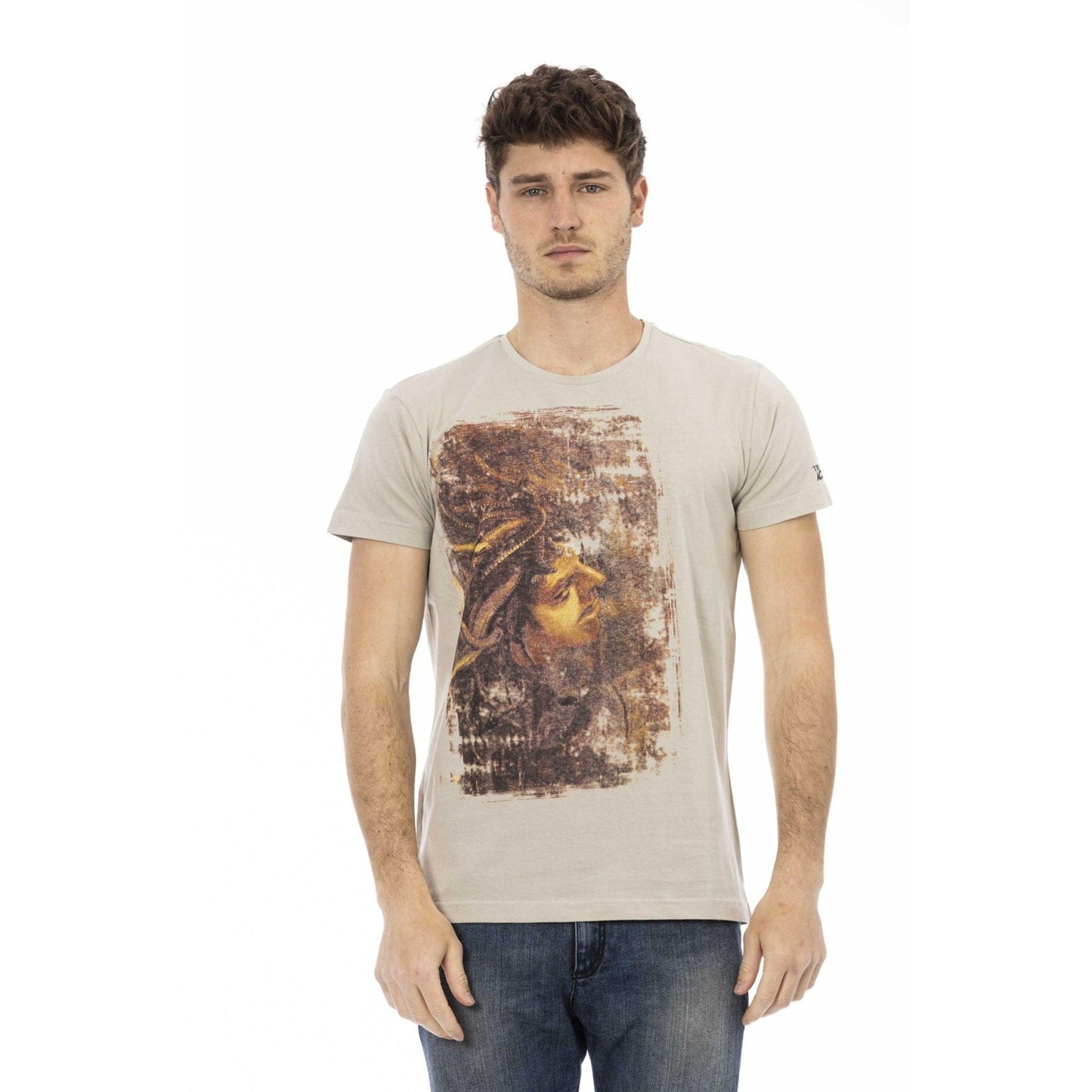 Trussardi Action Men T-shirts - Brown Brand T-shirts - T-Shirt - Guocali