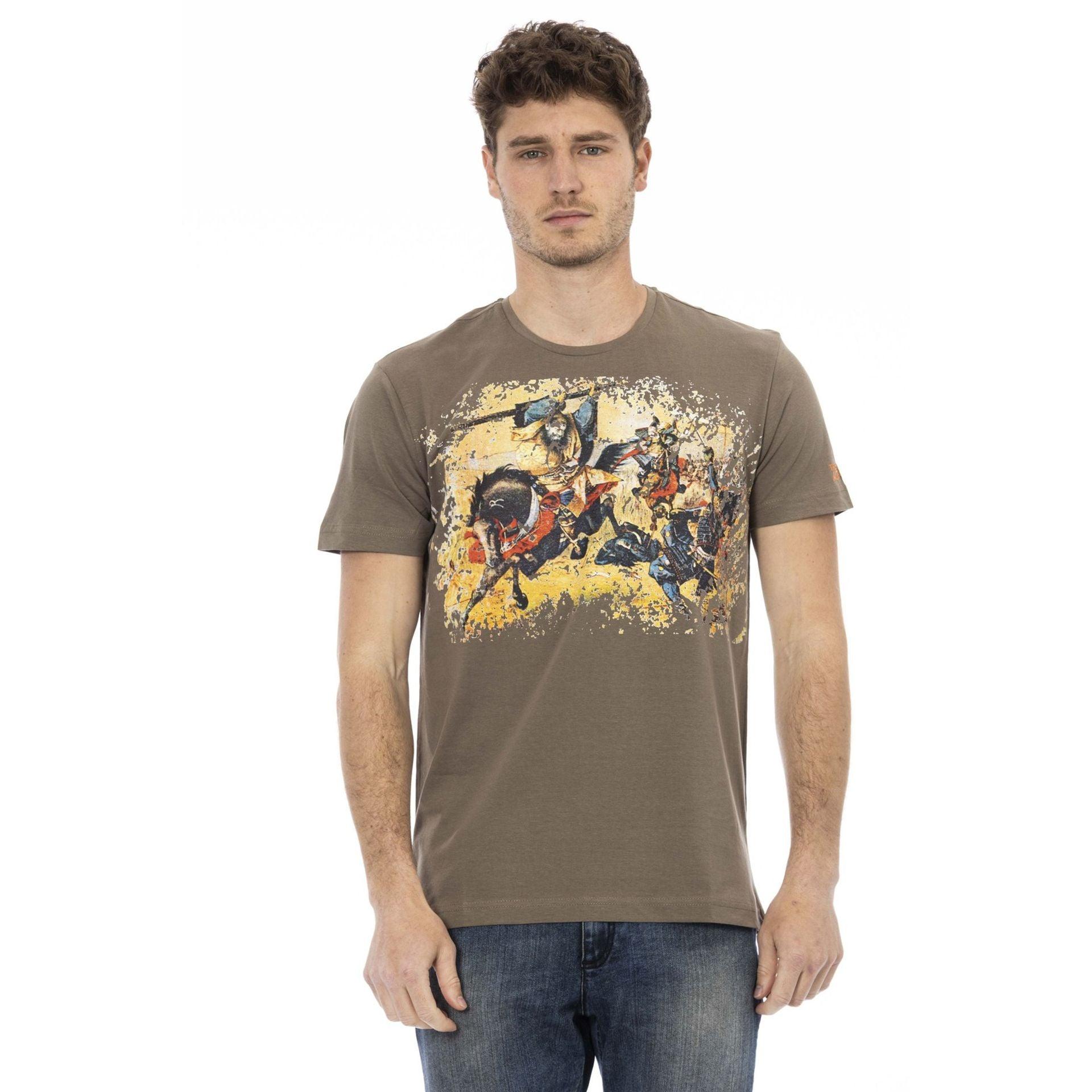 Trussardi Action Men T-shirts - Brown Brand T-shirts - T-Shirt - Guocali