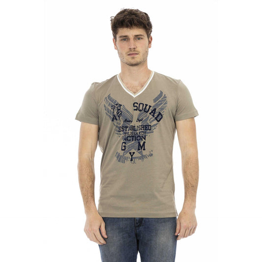 Trussardi Action Men T-shirts - Green Brand T-shirts - T-Shirt - Guocali