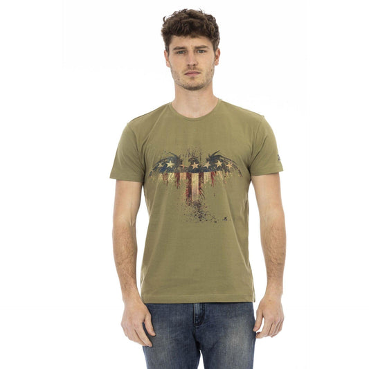 Trussardi Action Men T-shirts - Green Brand T-shirts - T-Shirt - Guocali