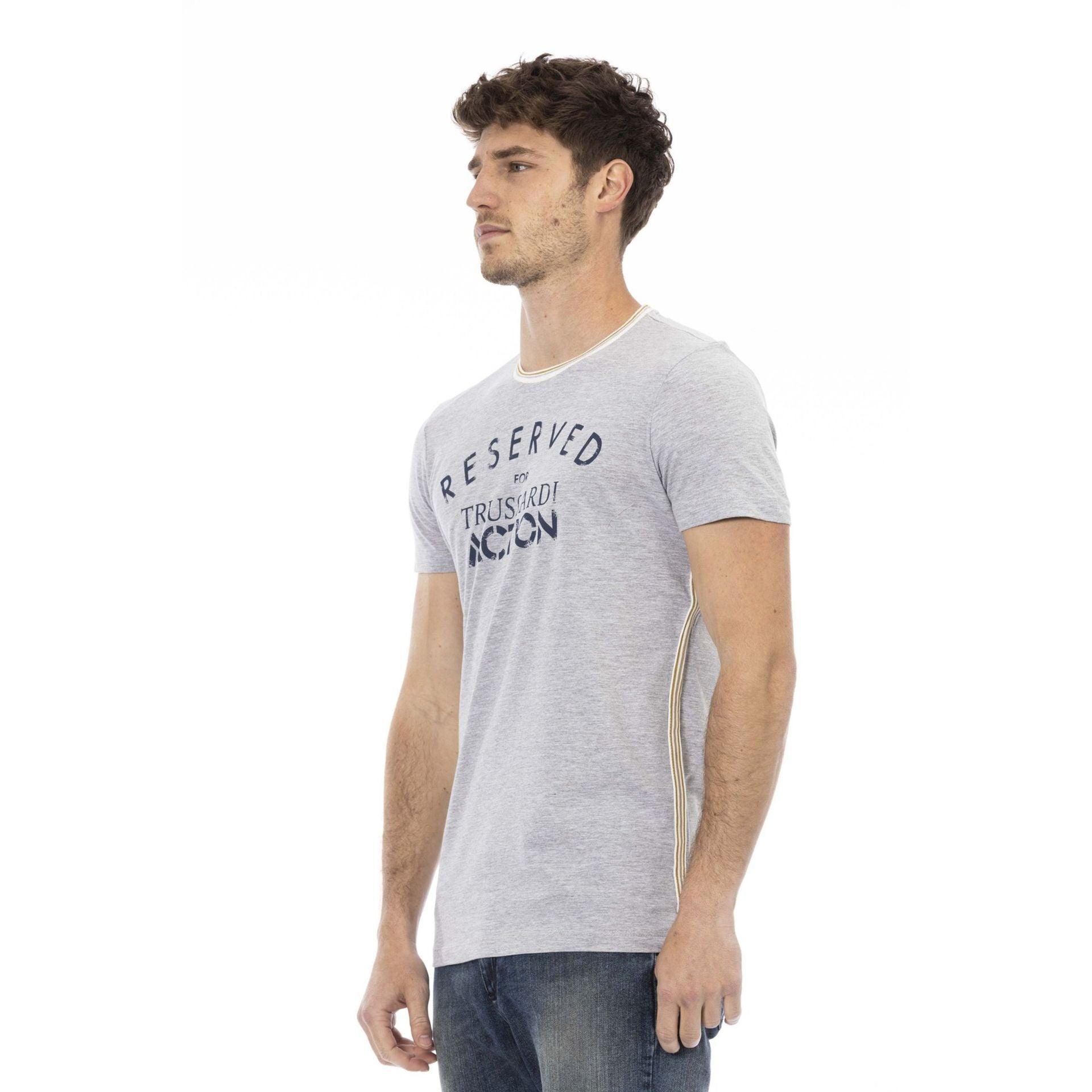 Trussardi Action Men T-shirts - Grey Brand T-shirts - T-Shirt - Guocali