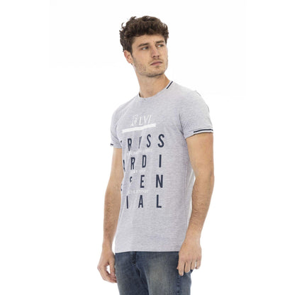 Trussardi Action Men T-shirts - Grey Brand T-shirts - T-Shirt - Guocali