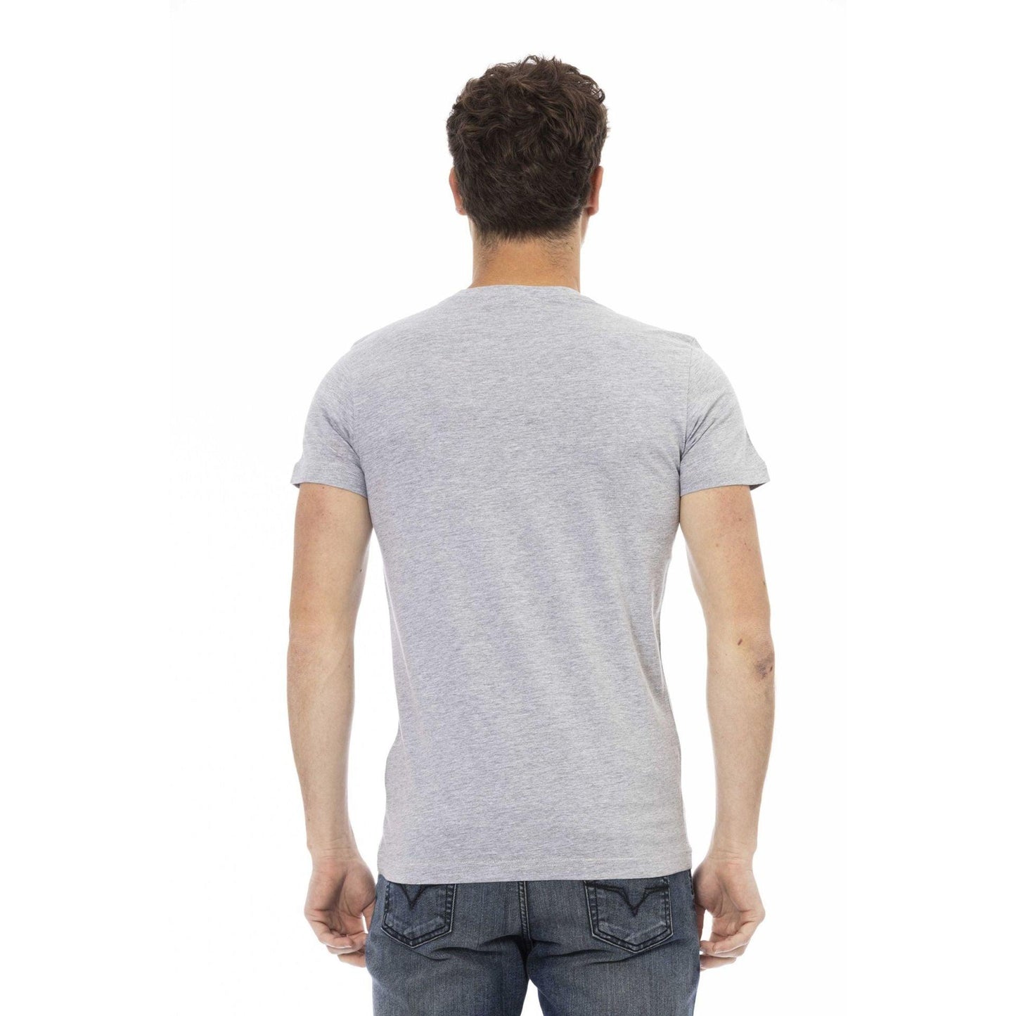 Trussardi Action Men T-shirts - Grey Brand T-shirts - T-Shirt - Guocali