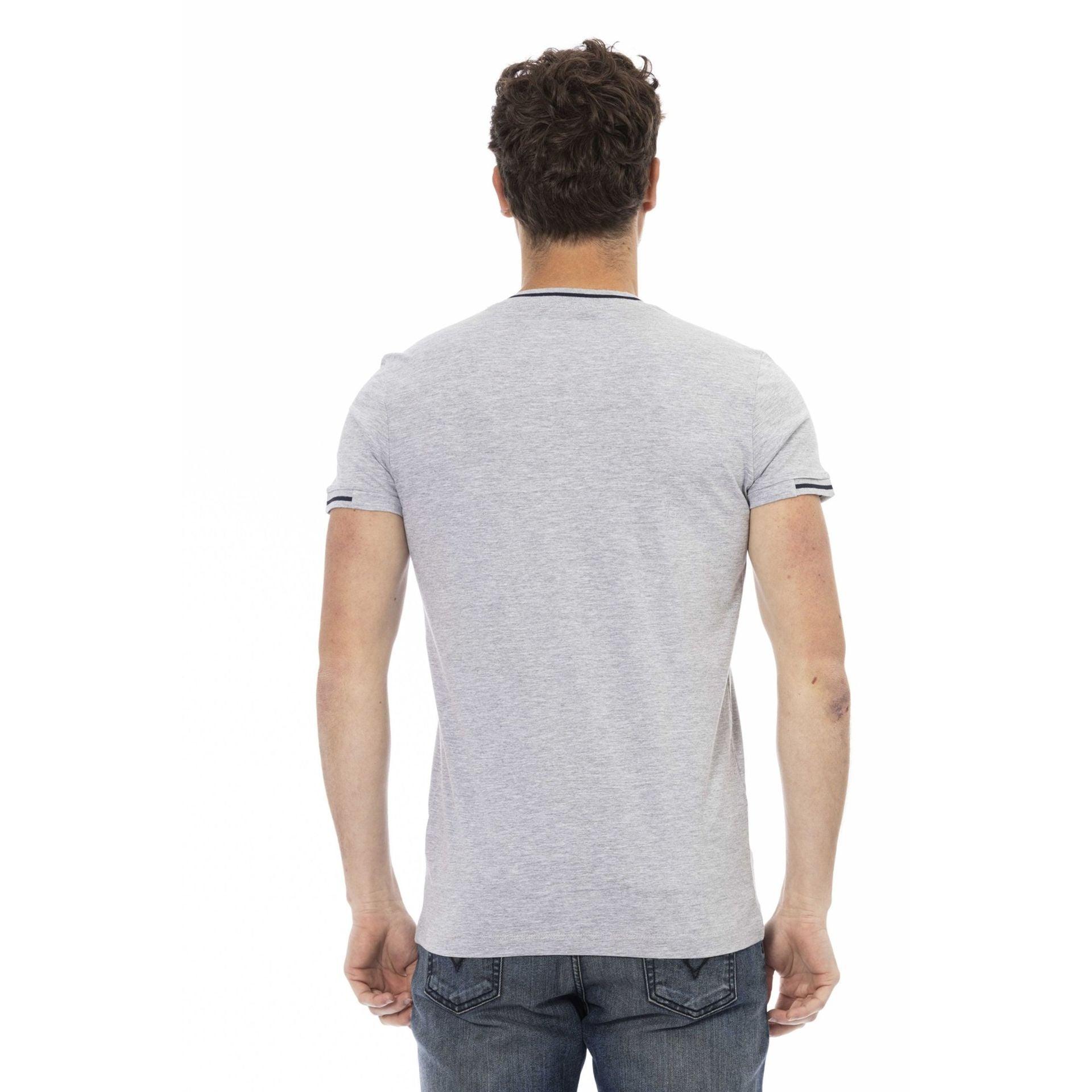 Trussardi Action Men T-shirts - Grey Brand T-shirts - T-Shirt - Guocali