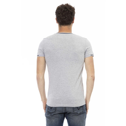 Trussardi Action Men T-shirts - Grey Brand T-shirts - T-Shirt - Guocali