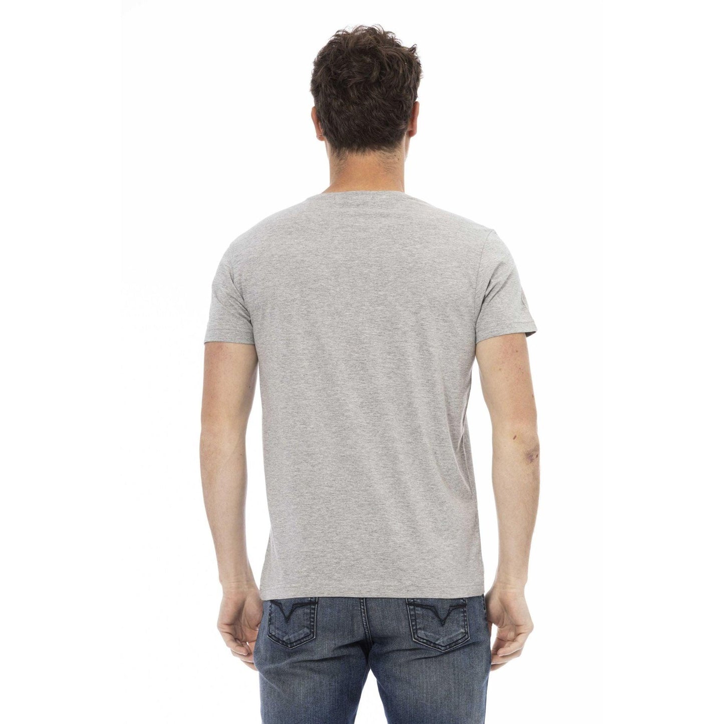 Trussardi Action Men T-shirts - Grey Brand T-shirts - T-Shirt - Guocali