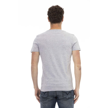 Trussardi Action Men T-shirts - Grey Brand T-shirts - T-Shirt - Guocali