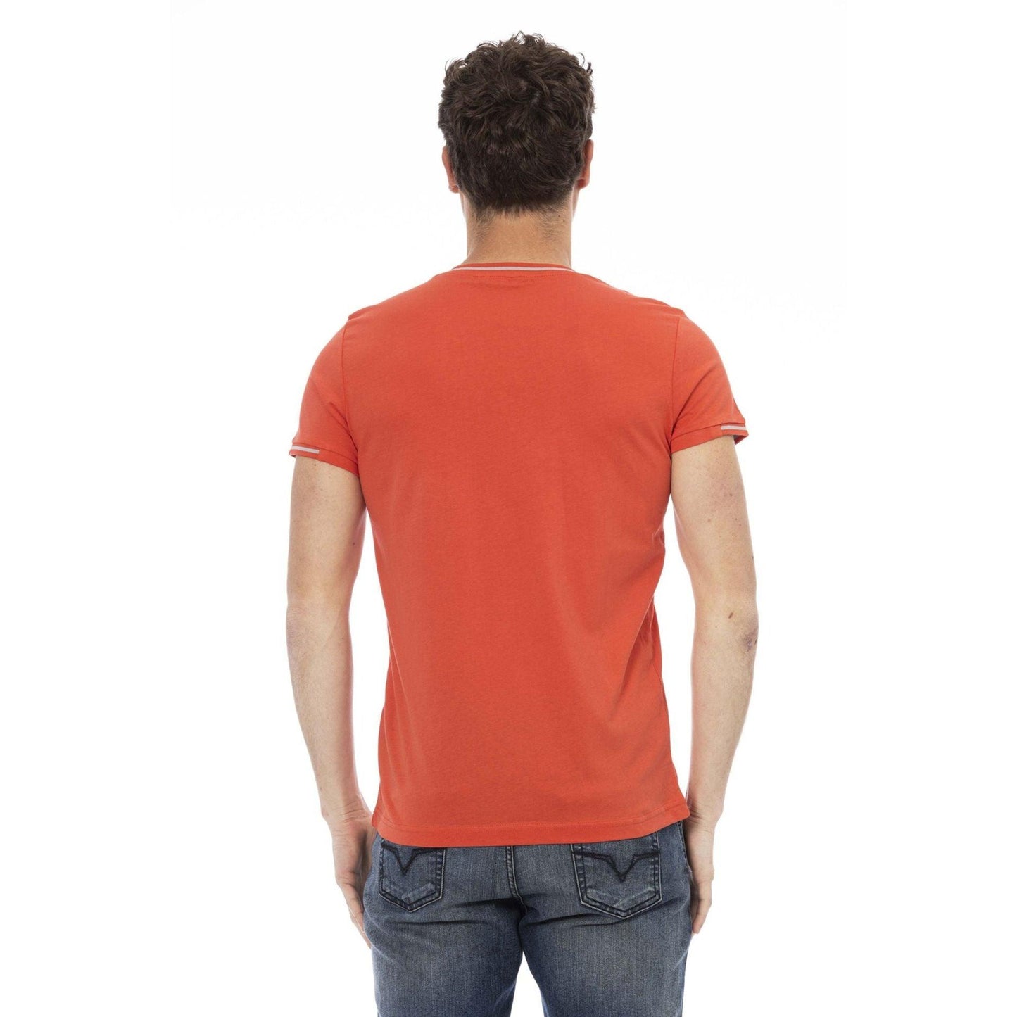 Trussardi Action Men T-shirts - Orange Brand T-shirts - T-Shirt - Guocali