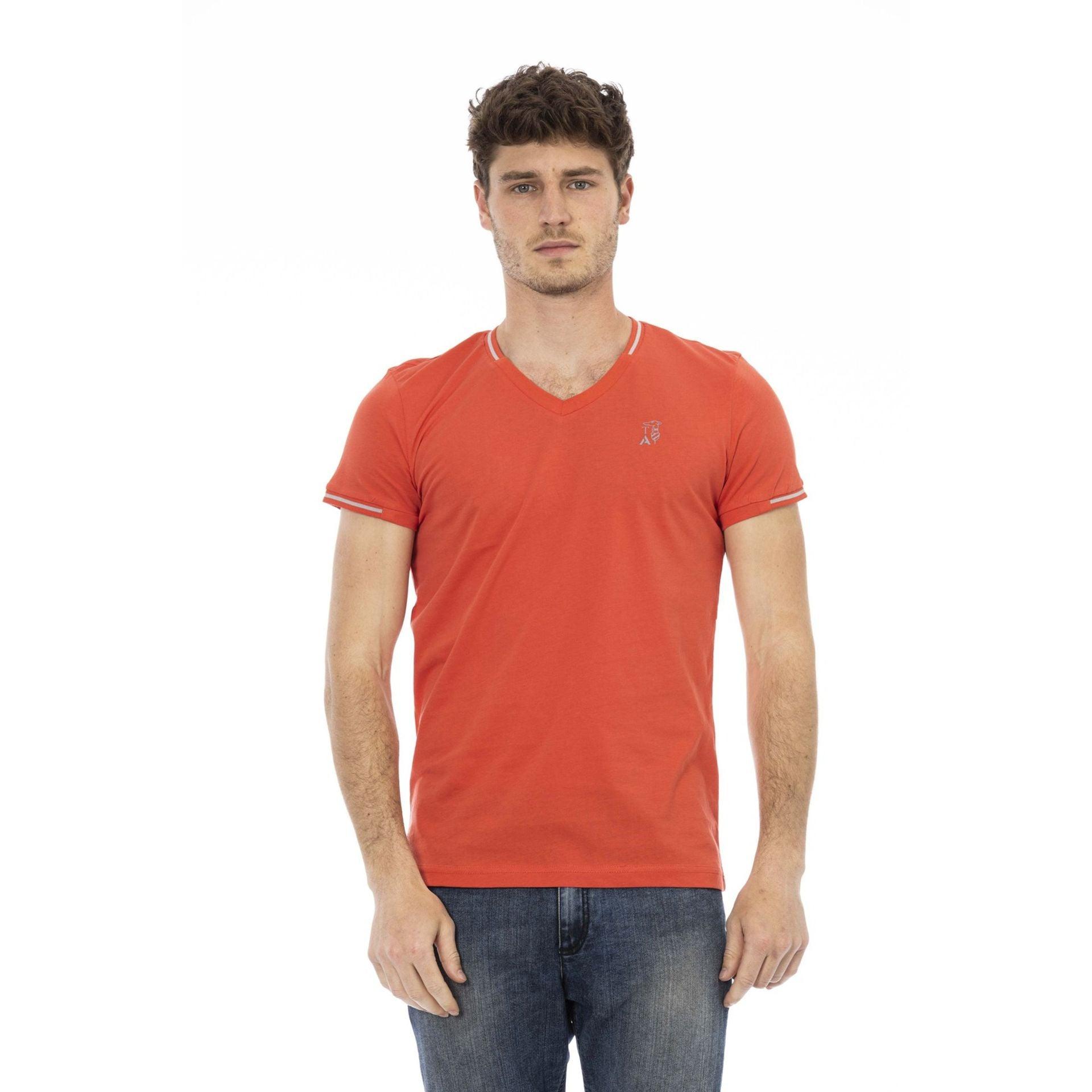 Trussardi Action Men T-shirts - Orange Brand T-shirts - T-Shirt - Guocali