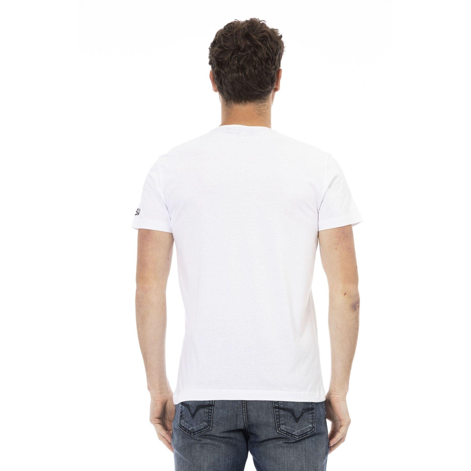 Trussardi Action Men T-shirts - White Brand T-shirts - T-Shirt - Guocali