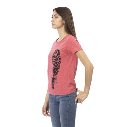 Trussardi Action Women T-Shirts - Pink Brand T-shirts - T-Shirt - Guocali