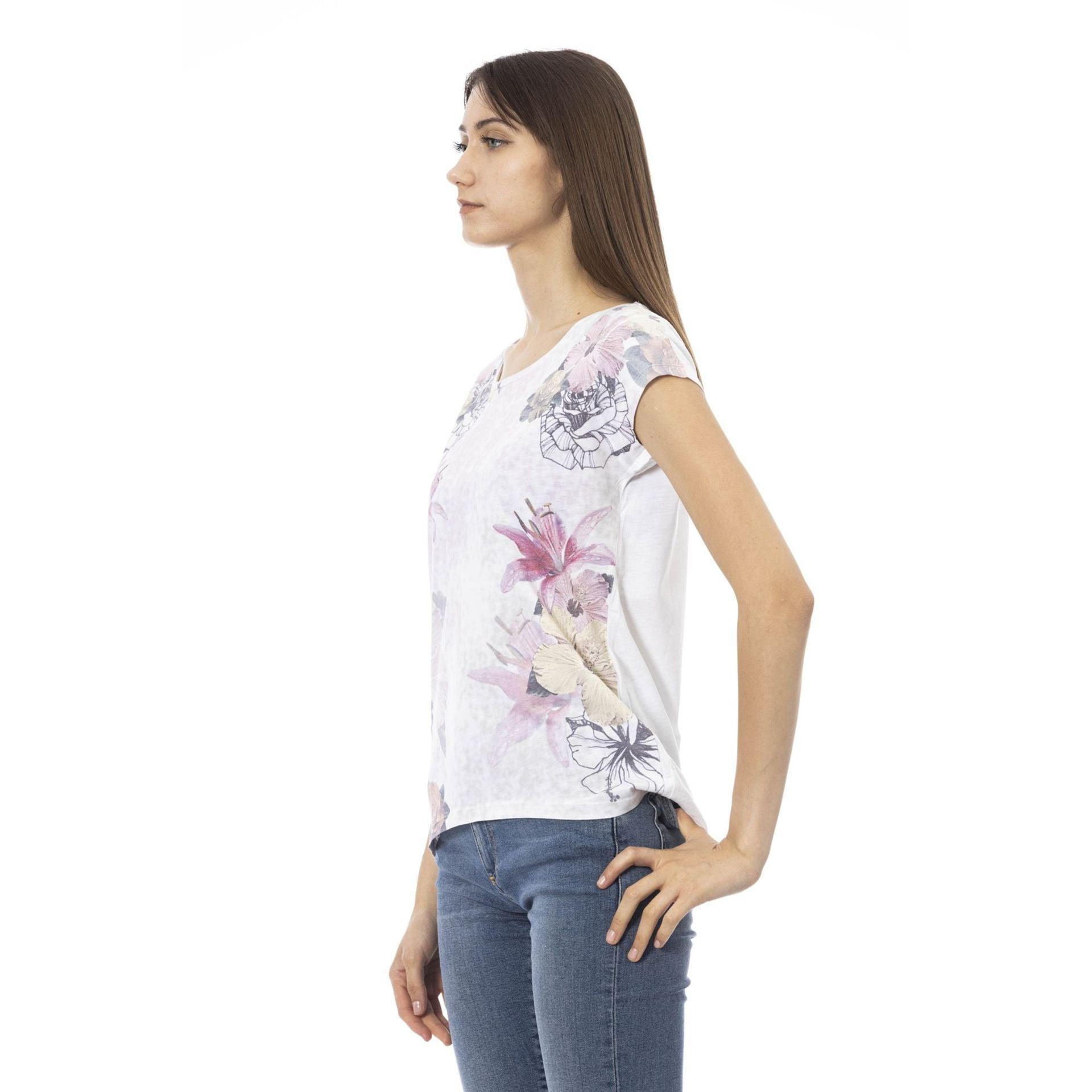 Trussardi Action Women T-Shirts - White Brand T-shirts - T-Shirt - Guocali