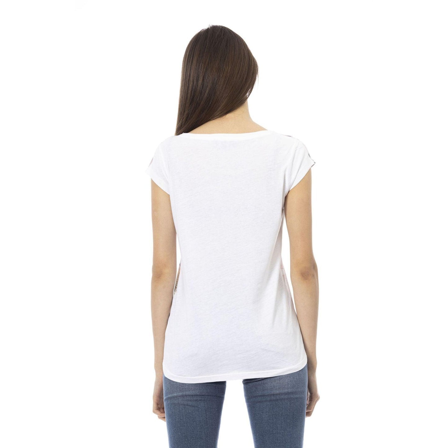 Trussardi Action Women T-Shirts - White Brand T-shirts - T-Shirt - Guocali