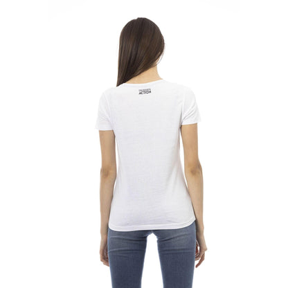 Trussardi Action Women T-Shirts - White Brand T-shirts - T-Shirt - Guocali