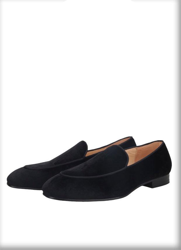 Velvet Slip-On Men Loafers - Men Shoes - Loafer Shoes - Guocali