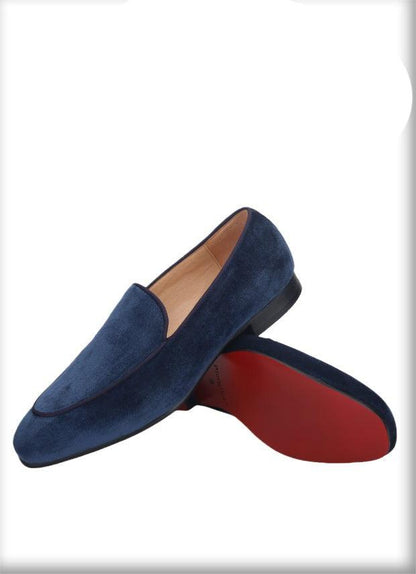 Velvet Slip-On Men Loafers - Men Shoes - Loafer Shoes - Guocali