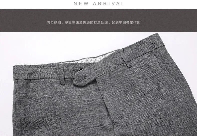 Vintage, Professional Men’s Suit - Plaid Single-Breasted
