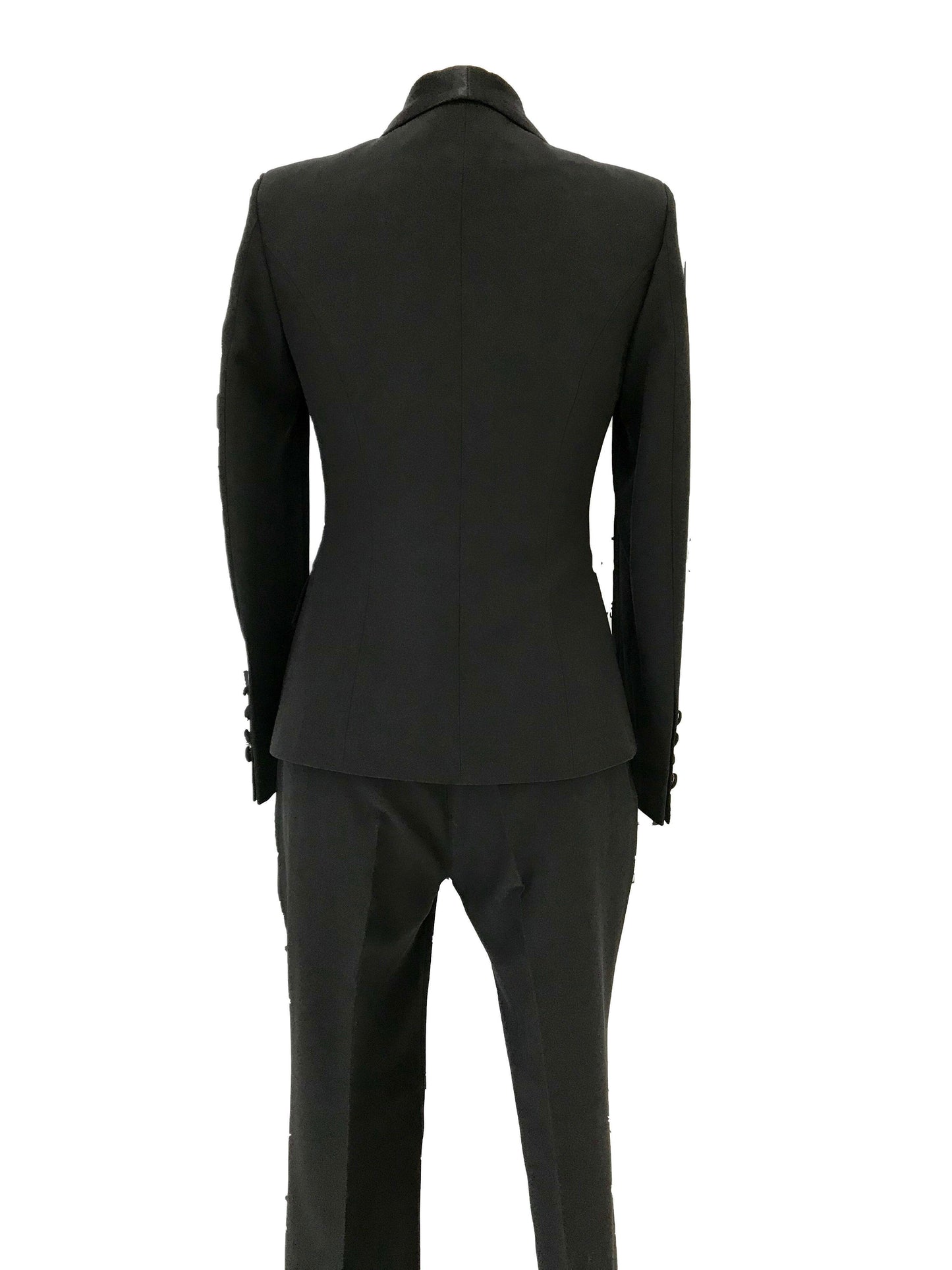 Wedding Tuxedo Pantsuit - Women Trouser Suits - Trouser Suit - Pantsuit - Guocali