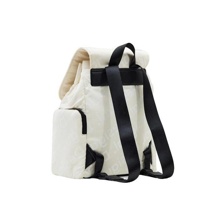 White Desigual Women Backpack - Backpack - Guocali