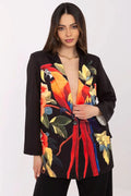 Women Blazer - Lightweight - 1-Button, Multicolor