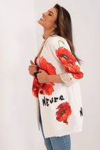 Women Blazer - Lightweight - Button, Multicolor, Red, Green, Black