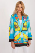 Women Blazer - Stretchable - Button - Multicolor, Blue, Yellow, Black, Red -Guocali