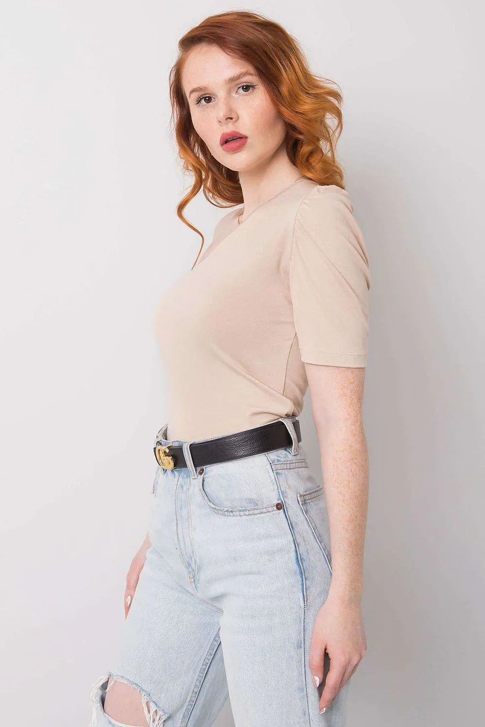 Women Blouse – Stretchable – Short Sleeve