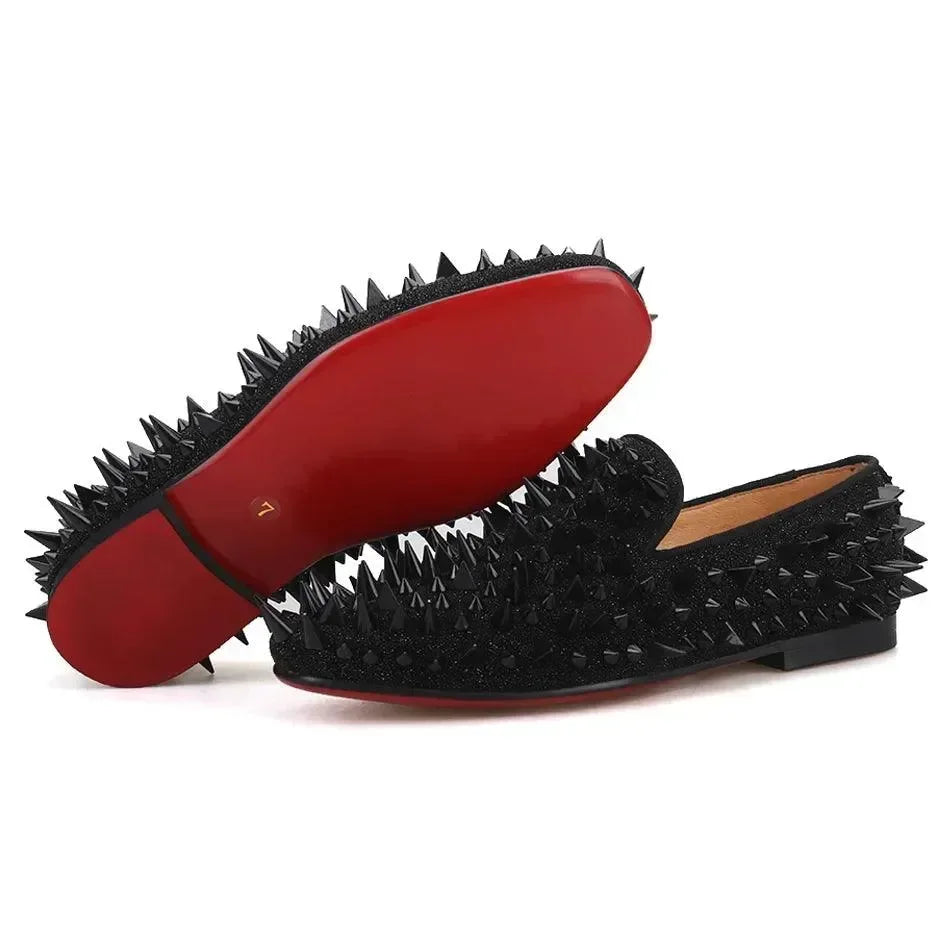Women Casual Slipper Chunky Loafers - Slip-On Flat Shoes