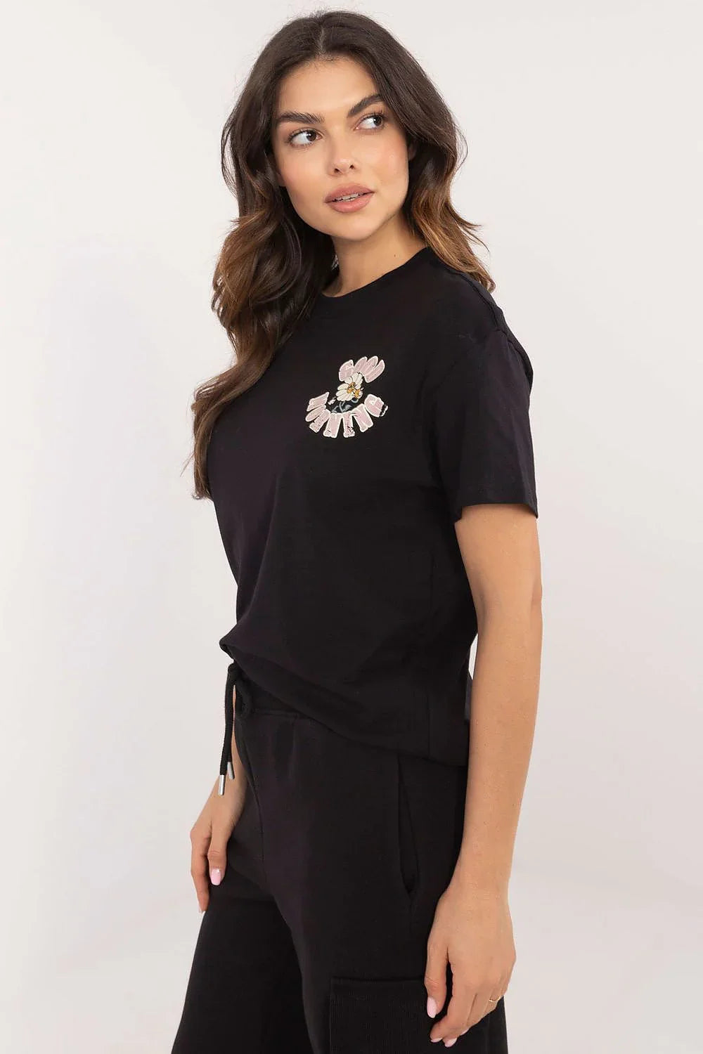 Women Crew-Neck Short-Sleeves T-Shirt – Breathable, Multicolor