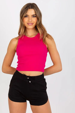 Women Crop Top – Round-Neck Crop Top - Guocali