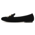 Women Dress Tassel Slipper Loafers - Slip-On Flat Formal Dress Shoes