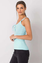 Women Lace Top – Round-Neck Lace Top -Guocali