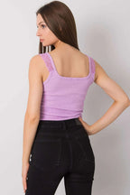 Women Lace Top – Round-Neck Lace Top -Guocali