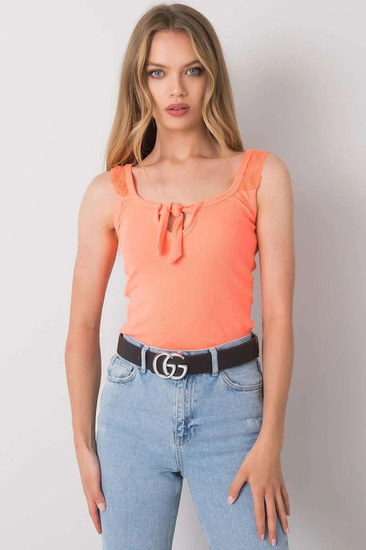 Women Lace Top – Round-Neck Lace Top -Guocali