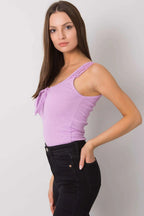 Women Lace Top – Round-Neck Lace Top -Guocali