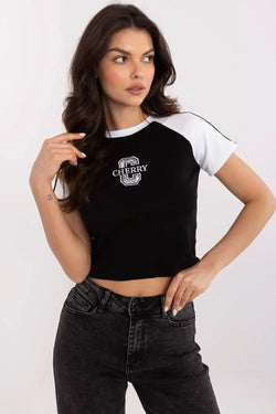 Women Raglan-Sleeves T-Shirt – Stretchable, White - Guocali