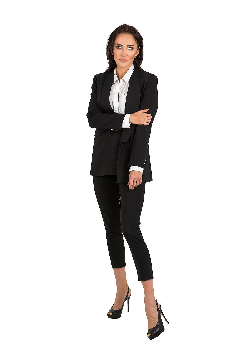 Women's Suit Jacket - Stretchable - Button Blazer