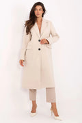 Women's Overcoat - Lightweight Elegant Minimalist