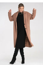Women's Overcoat - With Pockets Minimalist, Chic