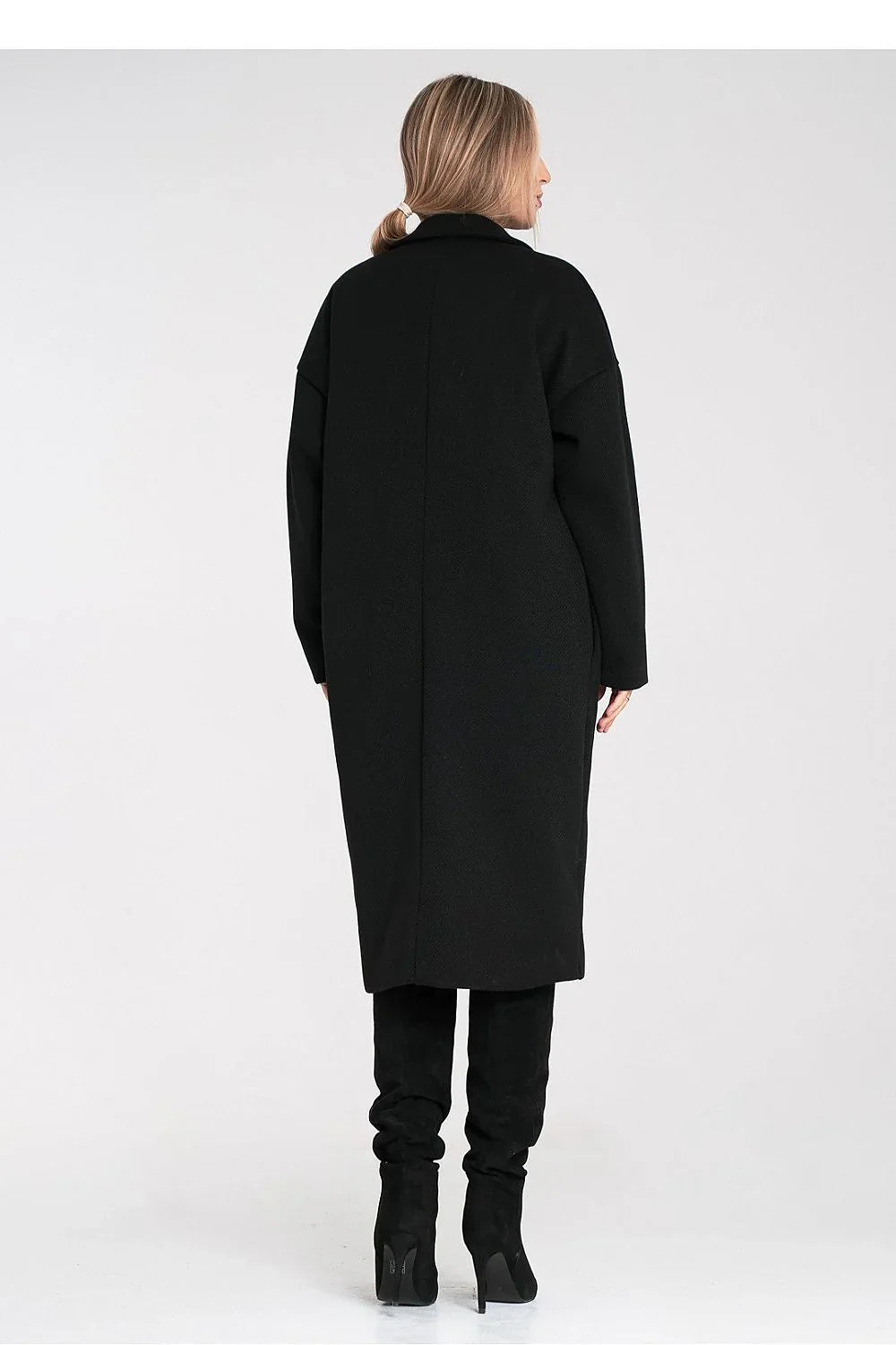 Women's Overcoat - With Pockets Minimalist, Chic