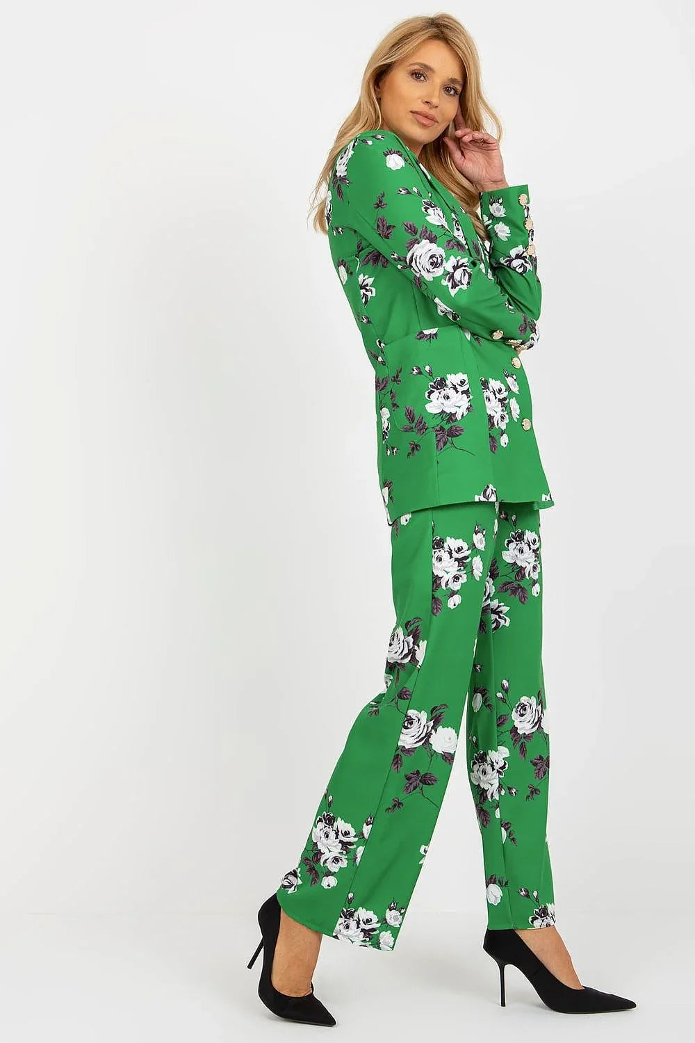 Women's Suit Jacket - Stretchable - Button Blazer