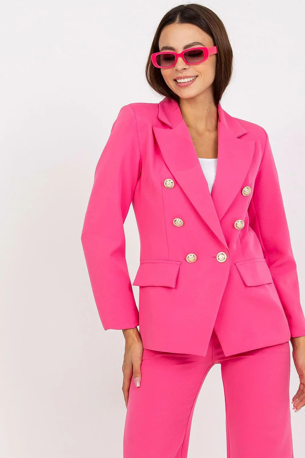 Women's Suit Jacket - Stretchable - Double-Breasted