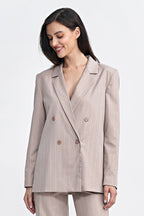 Women’S Suit Jacket - Structured - Double-Breasted