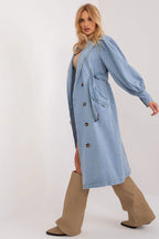 Women's Trench Coat - Lightweight Chic, Casual, Romantic