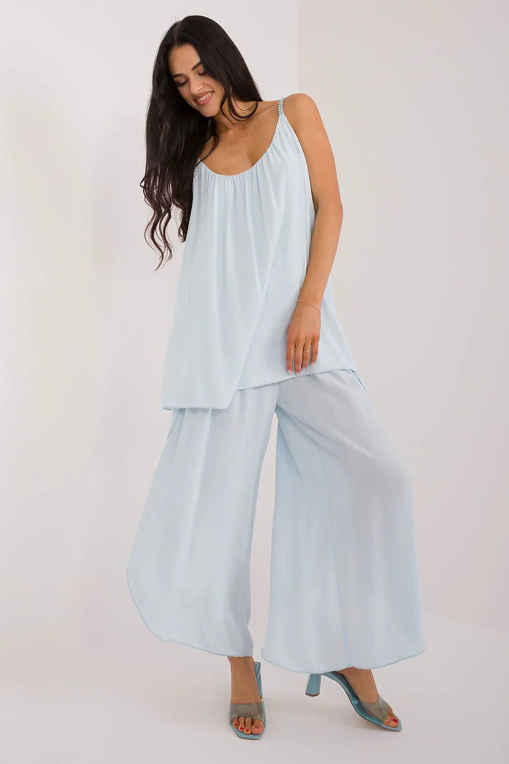 Women Sleeveless Top – Round-Neck Top -Guocali